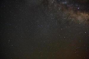 milky way galaxy with stars and space dust in the universe photo