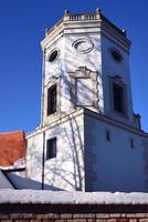 una de las torres de agua históricas en augsburg, parte de la gestión del agua, el patrimonio cultural mundial en augsburg foto