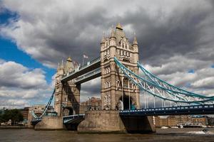 Tower bridge in London, Great Britain photo