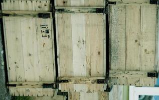 wooden crates. delivery photo