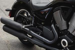 motorcycle exhaust pipe photo