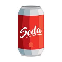 fresh soda can vector