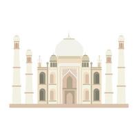 taj mahal mosque vector