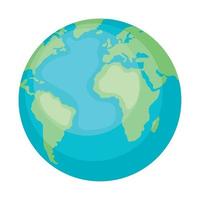 world planet earth vector