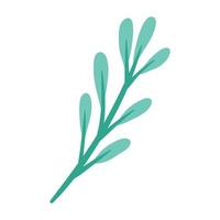 branch with leafs vector