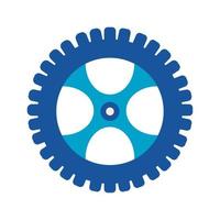 gear pinion silhouette tool vector