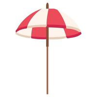 beach umbrella accessory vector