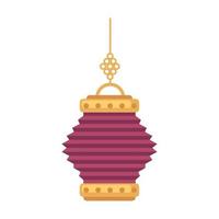 redwine chinese lamp hanging vector