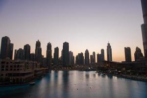 musical fountain in Dubai photo