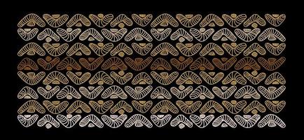 afrocentric hand drawn pattern vector