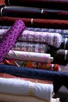 Rolls of fabric photo