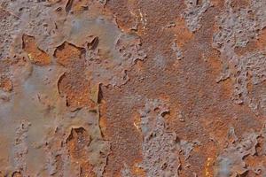 texturas de acero corten. textura de óxido de fondo foto