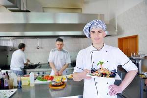 chef preparing food photo