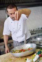chef preparing food photo