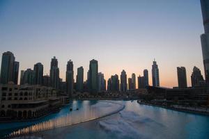 musical fountain in Dubai photo