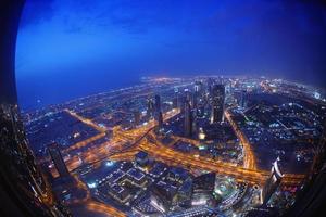 Dubai skyline view photo