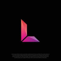 IL LI Abstract initial monogram letter alphabet logo vector design