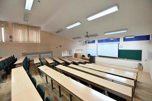 Dubai, 2022 - Empty classroom view photo