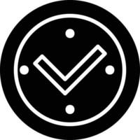 Success Glyph Icon vector