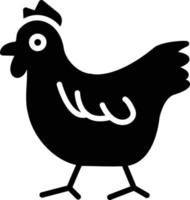 Poultry Glyph Icon vector