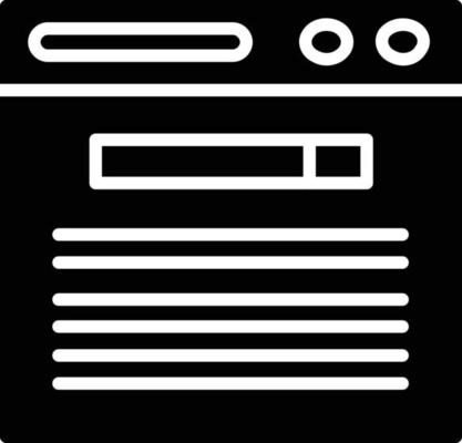 Browser Glyph Icon