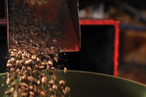 Coffee roasting view photo