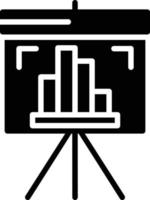 Presentation Glyph Icon vector