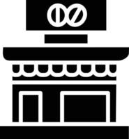 Cafe Glyph Icon vector