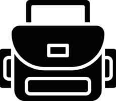 Camera Glyph Icon vector