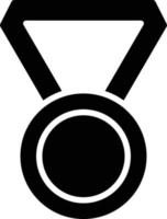 Medal Glyph Icon vector