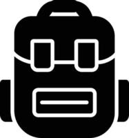 Bag Glyph Icon vector