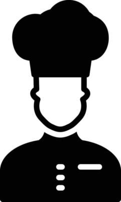 Chef Glyph Icon