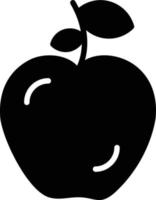 Apple Glyph Icon vector