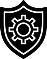 Shield  Glyph Icon vector