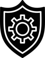 Shield  Glyph Icon vector