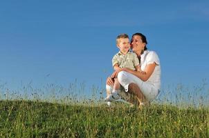 woman child outdoor photo