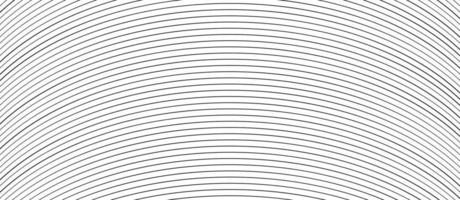 diseño abstracto de líneas redondas de onda. fondo de diseño de curvas gris oscuro ondulado vector