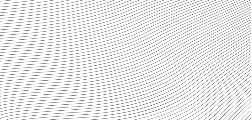 Abstract black blend lines with oblique stripe on white background vector illustration