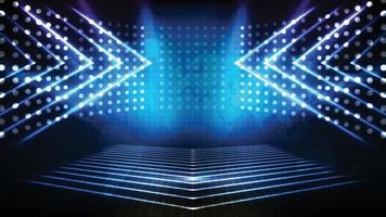 abstract futuristic background of empty stage arena stadium spotlgiht stage background vector