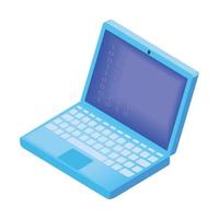 laptop computer device vector