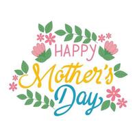 mothers day poster vector