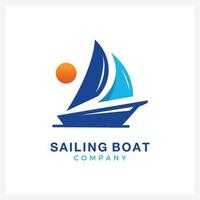 Boat Logo Design inspiration vector