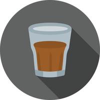 Double Shot Flat Long Shadow Icon vector