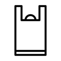 Plastic Bag Icon Design vector