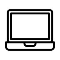 diseño de icono de computadora portátil vector