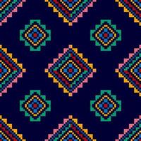 Floral Hungarian polish Moravian folk ethnic seamless pattern design. Aztec fabric carpet boho mandalas textile decor wallpaper. Tribal native motif flower traditional embroidery vector