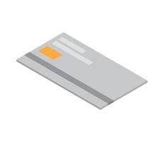 bank credit card vector