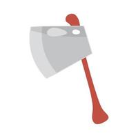 cartoon axe icon vector