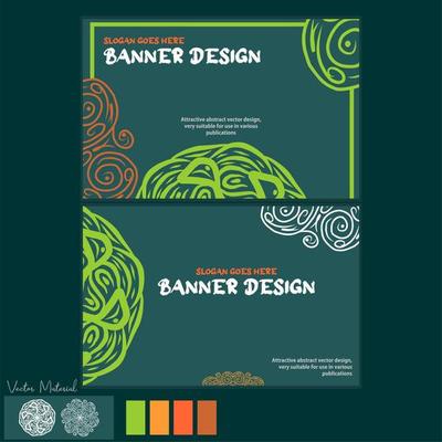 Vector Mandala style, with multiple color combinations. Attractive template suitable for publication