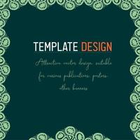INTERESTING COLORS AND STYLE COMBINATION VECTOR TEMPLATES. SUITABLE FOR GREETING CARDS
